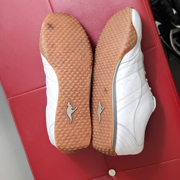 VINTAGE KangaROOS LEATHER RUNNERS - Picture 5 of 8